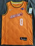 Maillot de Basket #0 Maxey 2022 Rising Stars game orange